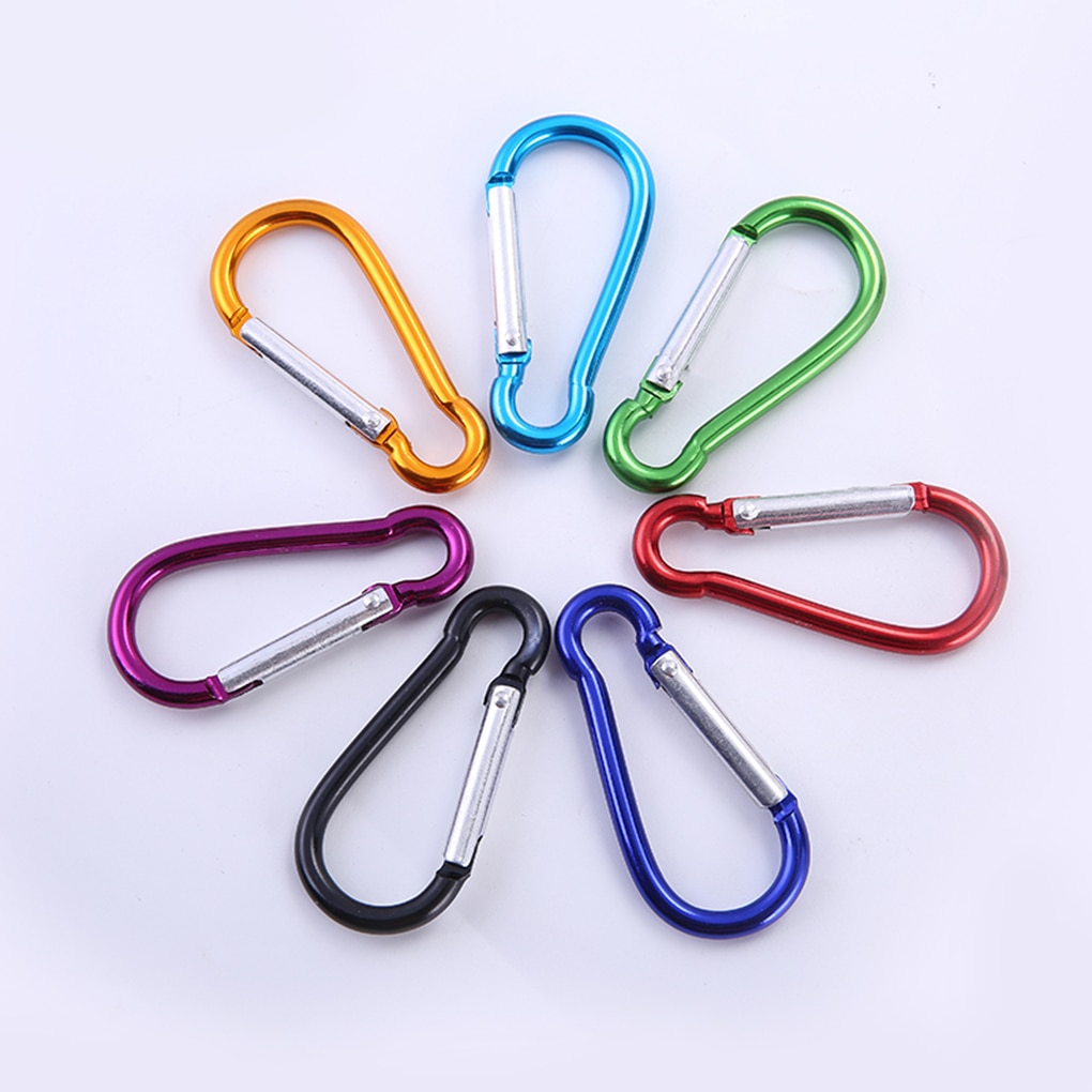 Climbing Button Carabiner D-Ring Clip – Dilucabrothers